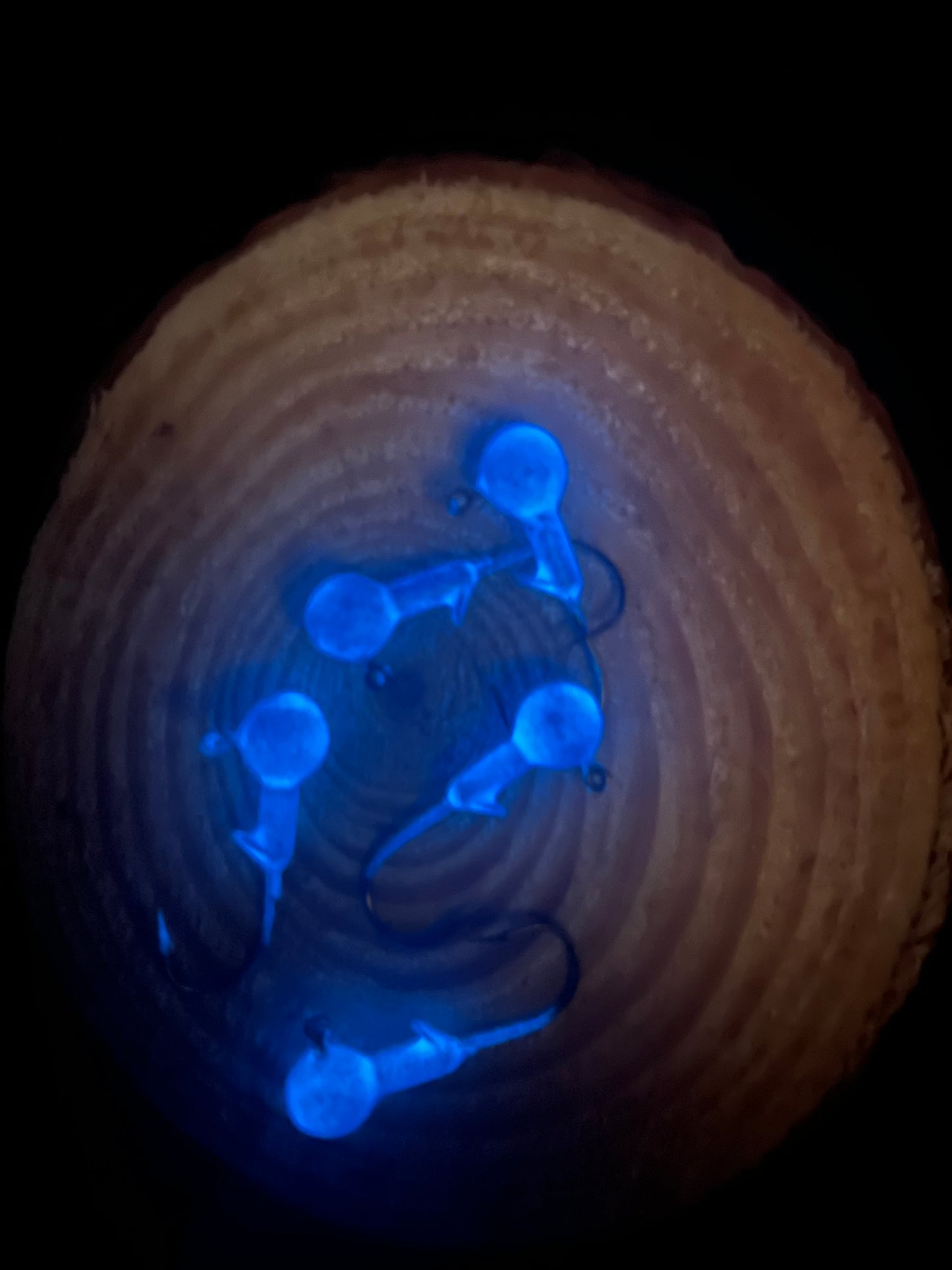 Ball Jig - Glow Blue