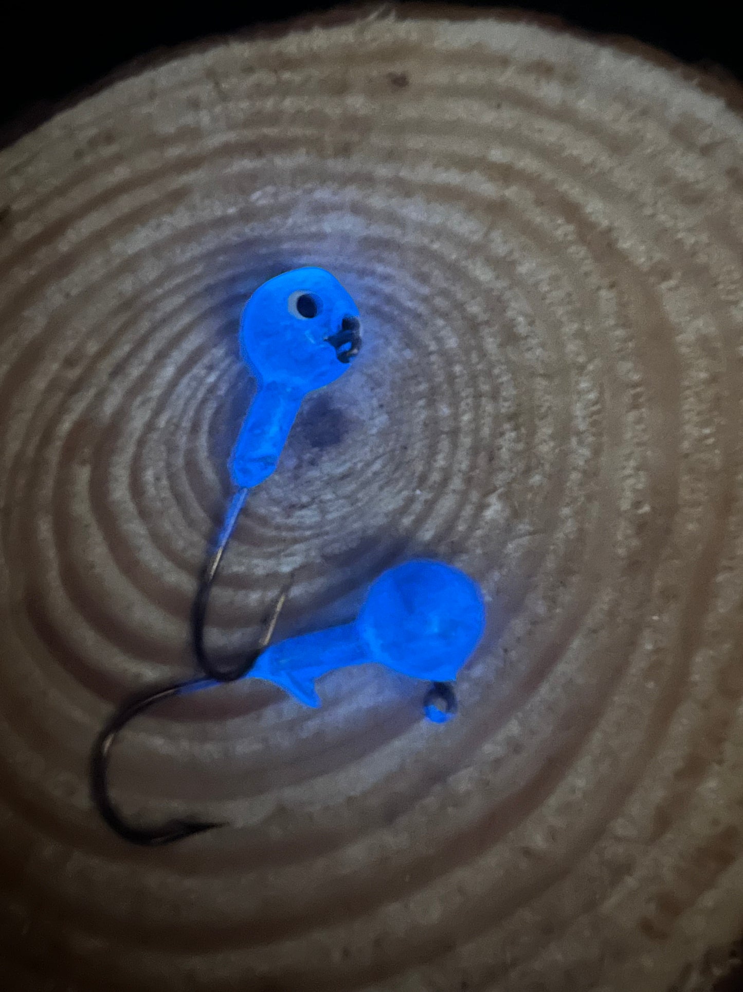 Ball Jig - Glow Blue