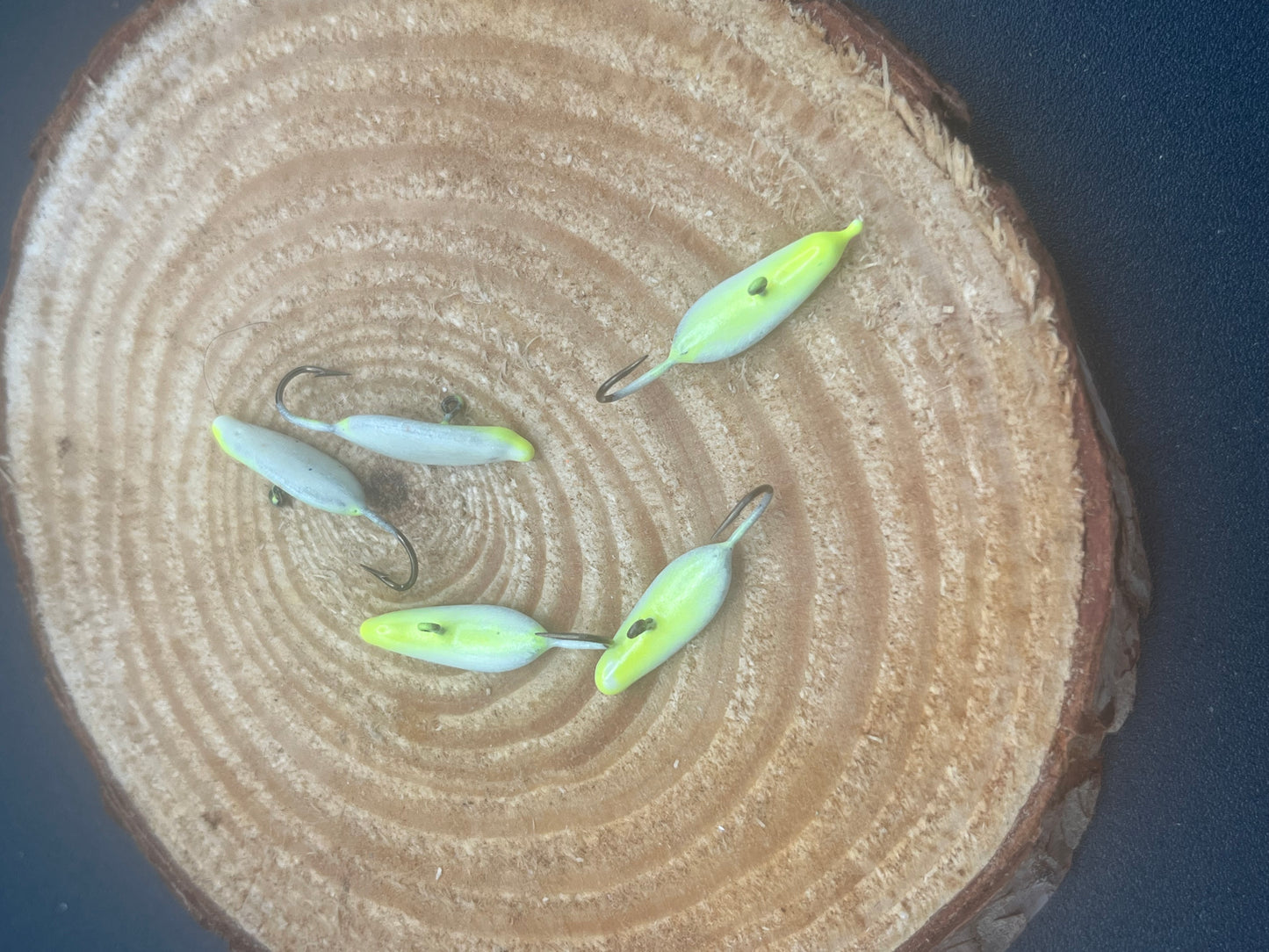Tetr-Totr Jig - Glow White/Glow Chartreuse Yellow