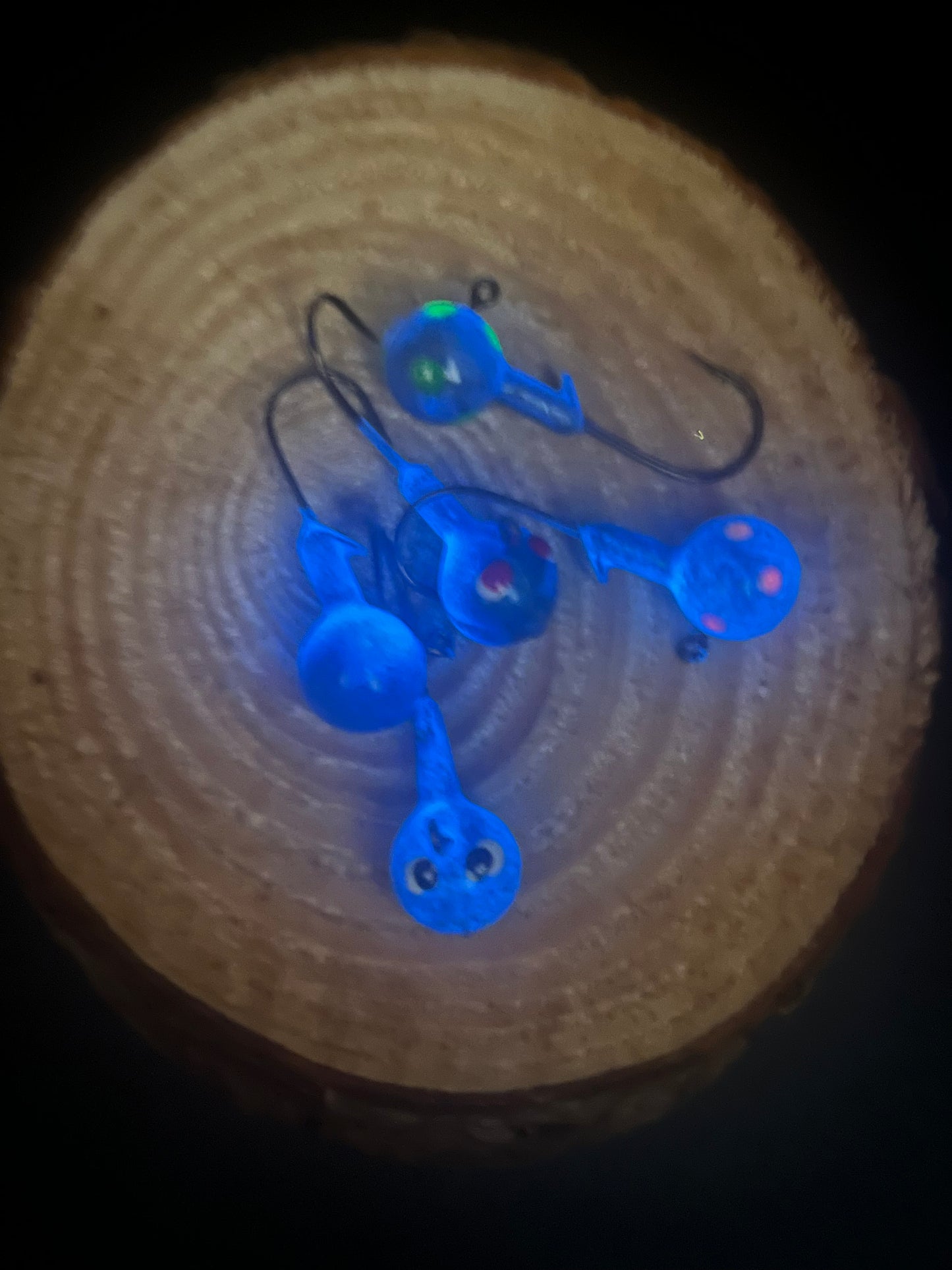 Ball Jig - Glow Blue