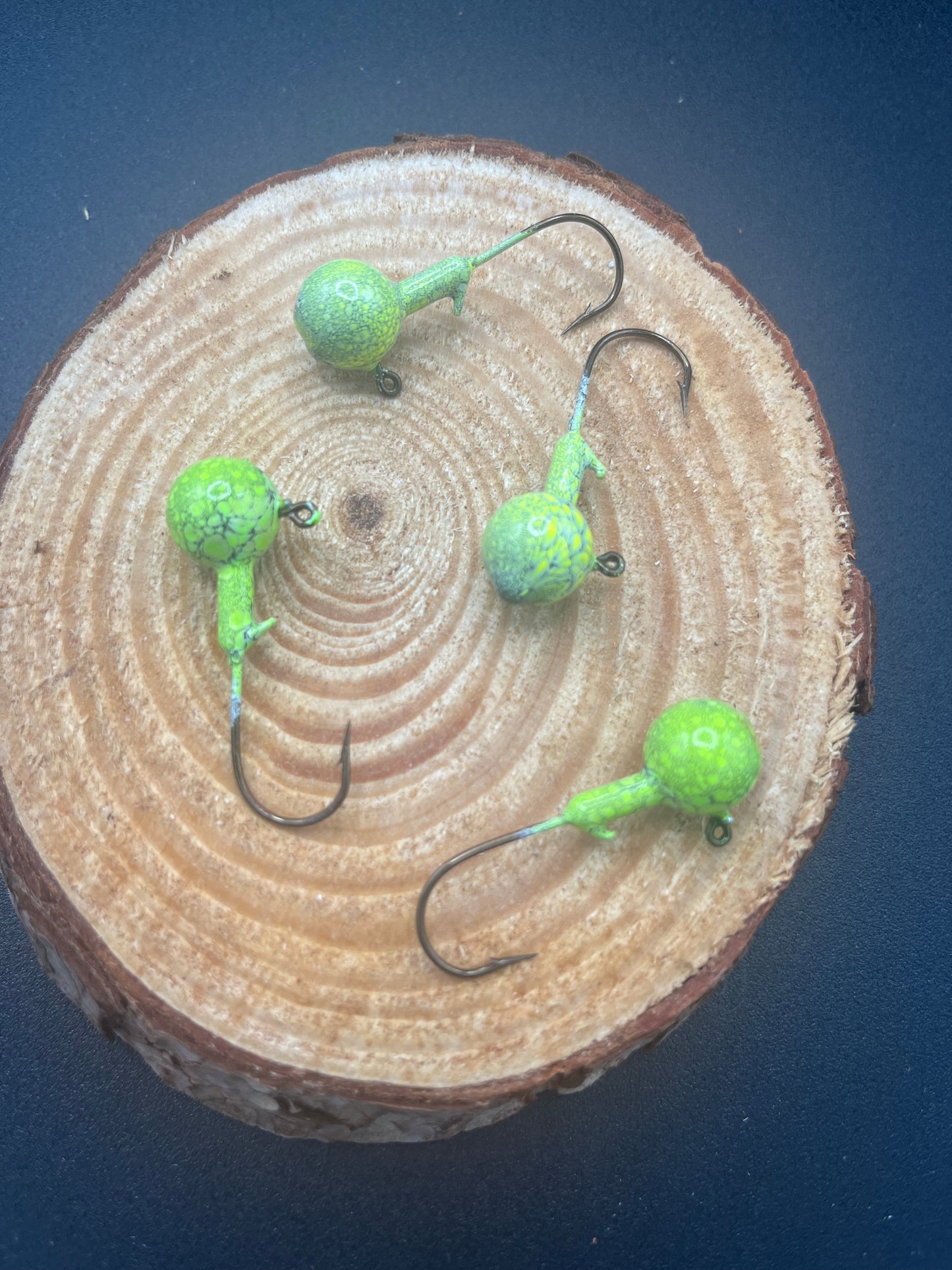 Ball Jig - Chartreuse Green Double Trouble
