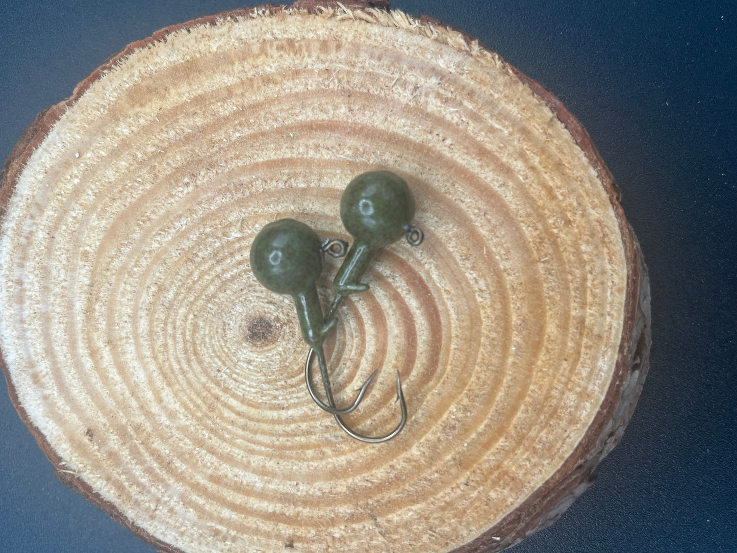 Ball Jig - Green Pumpkin Camo
