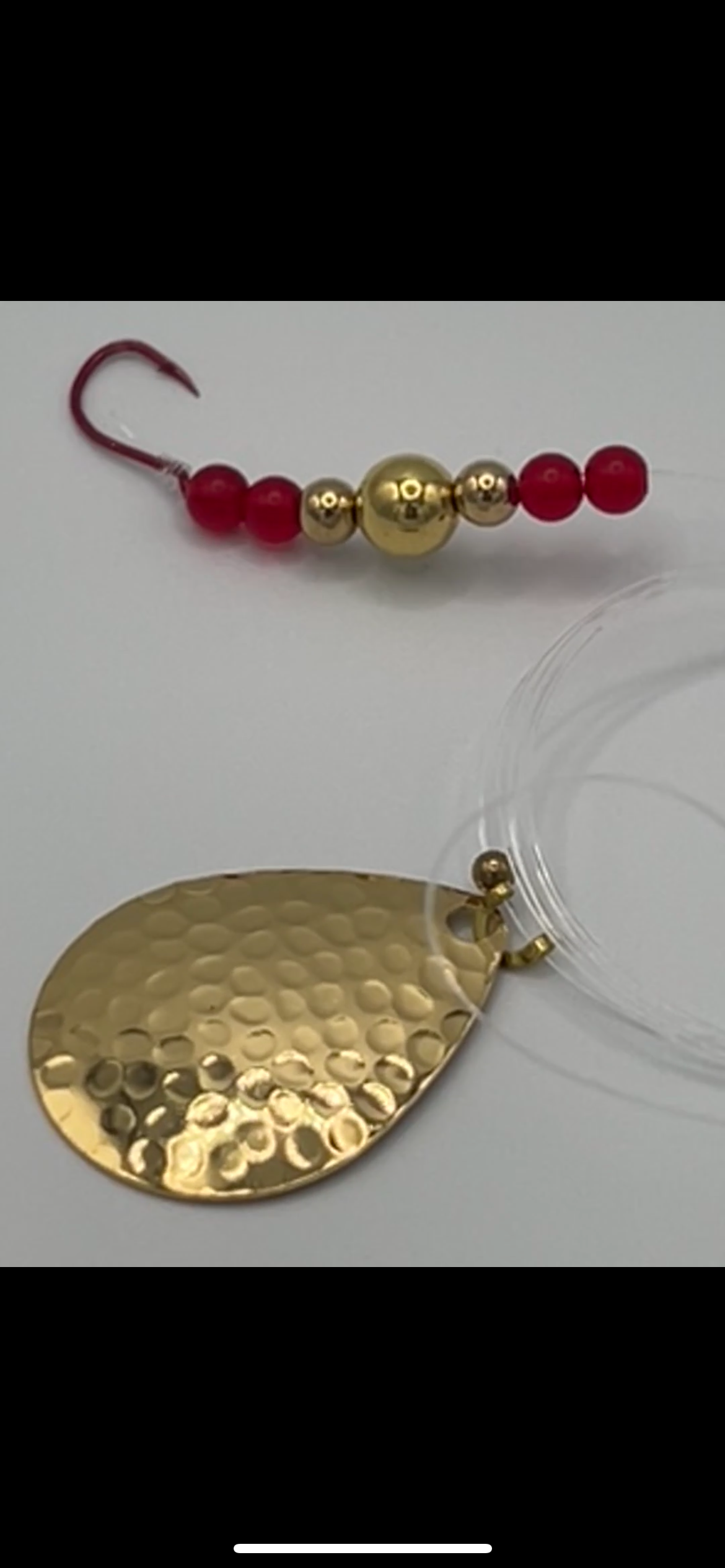 Pro Walleye Hammered Gold 24K #5 LR