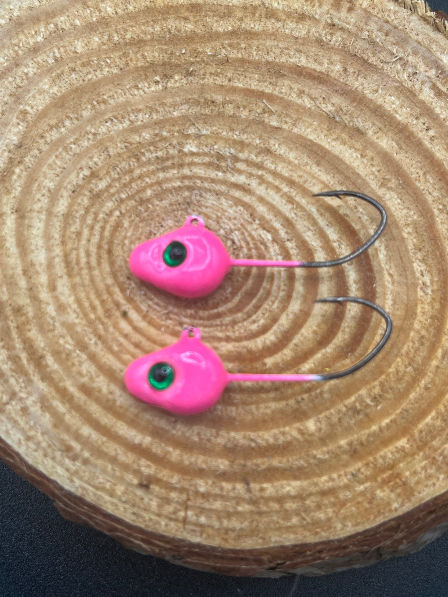 Minnow Head Jig - Hot Pink