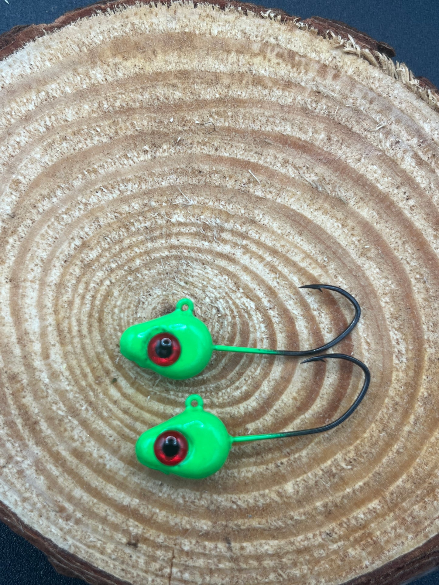 Minnow Head Jig - Bright Green