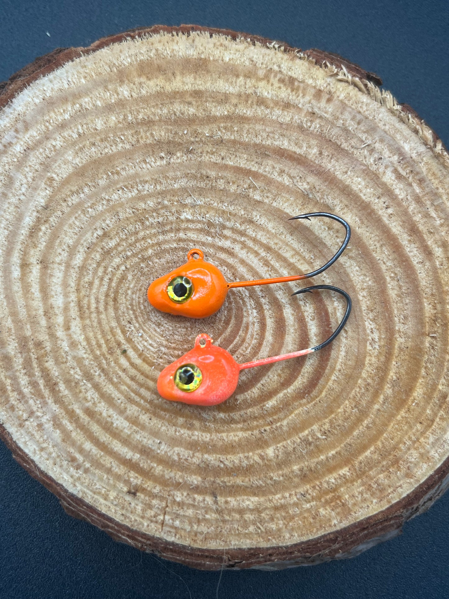 Minnow Head Jig - Blaze Orange