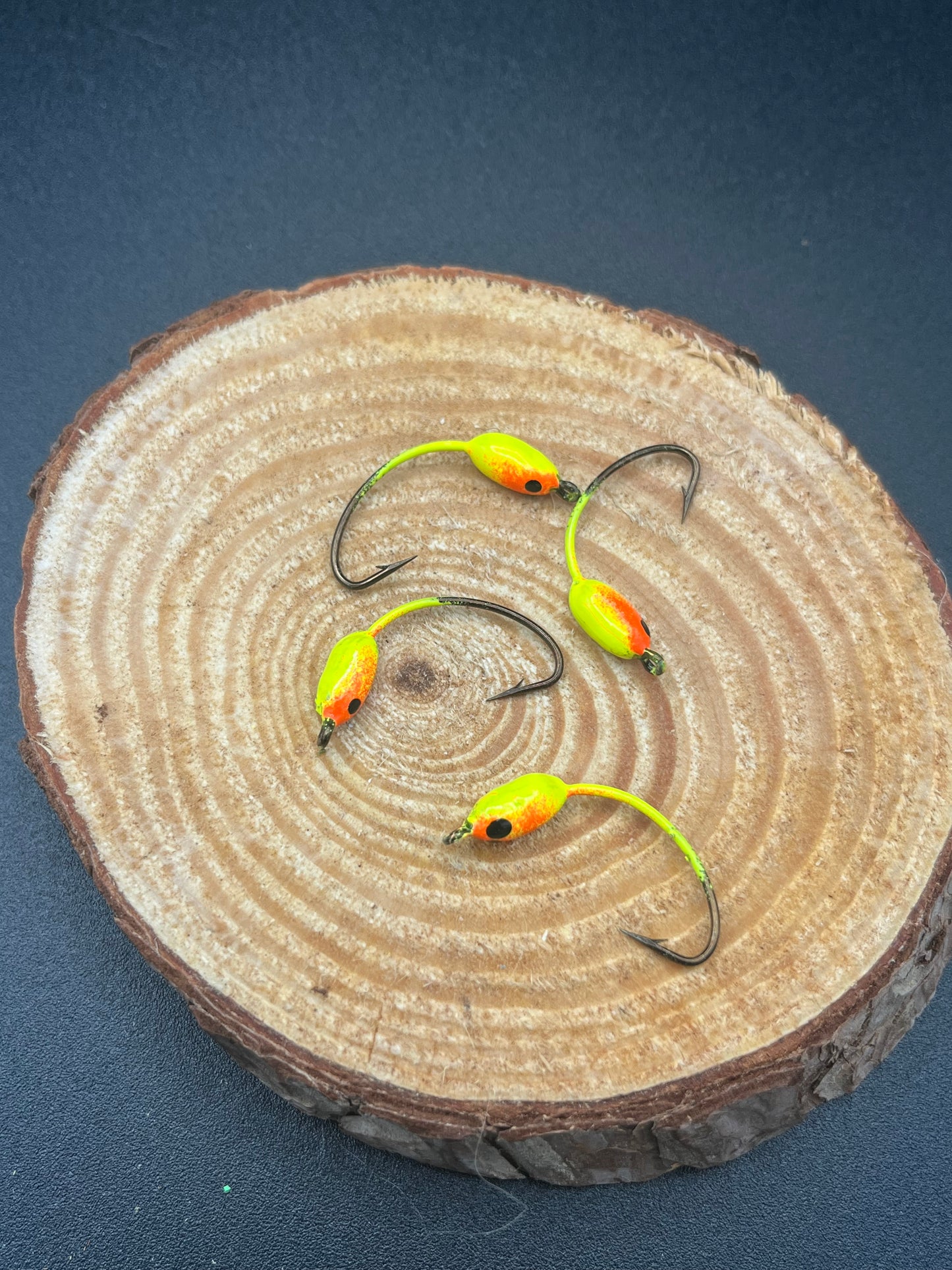 Jig-O-Bite Jig - Yellow Chartreuse/Orange