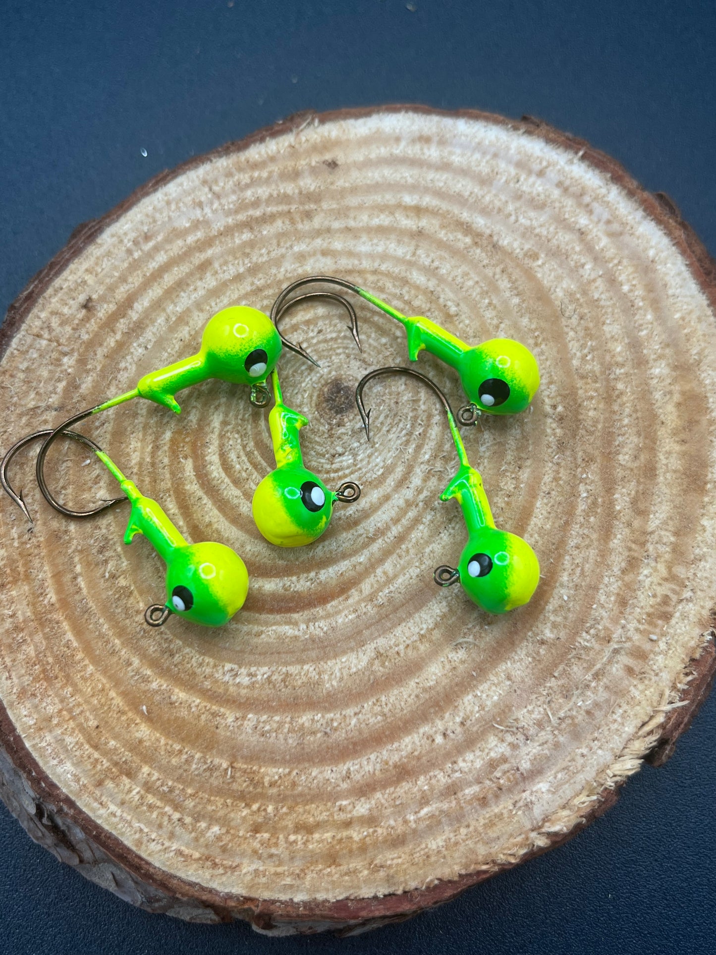 Ball Jig - Chartreuse Yellow Bright Green